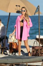 SYLVIE MEIS in Bikini Top Out in Miami Beach 12/01/2021