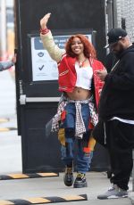 SZA Arrives at Jimmy Kimmel Live! 12/09/2021
