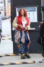 SZA Arrives at Jimmy Kimmel Live! 12/09/2021