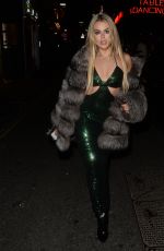 TALLIA STORM Arrives at Vas J Morgans Party in London 12/02/2021
