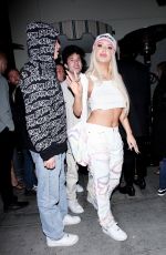TANA MONGEAU Leaves Delilah in West Hollywood 12/10/2021