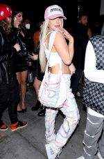 TANA MONGEAU Leaves Delilah in West Hollywood 12/10/2021