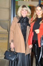 TANYA BARDSLEY and JULIE ROBINSON Arrives at Theatre Production of Cinderella in Southport 12/15/2021