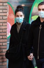 TATIANA DJORDJEVIC and Pedro Alonso Out in Barcelona 12/13/2021