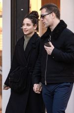 TATIANA DJORDJEVIC and Pedro Alonso Out in Barcelona 12/13/2021