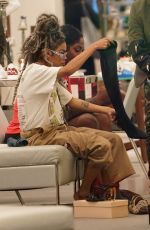 TEYANA TAYLOR Shopping in Bal Harbour in Miami 12/14/2021