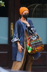 THANDIE NEWTON Out and About in New York 11/30/2021