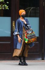 THANDIE NEWTON Out and About in New York 11/30/2021