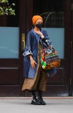 THANDIE NEWTON Out and About in New York 11/30/2021