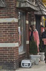 THOMASIN MCKENZIE on the Set of Eileen in New Jersey 12/21/2021