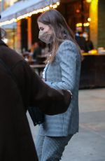 THOMASIN MCKENZIE Out and About in New York 10/28/2021