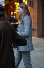 THOMASIN MCKENZIE Out and About in New York 10/28/2021