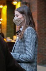 THOMASIN MCKENZIE Out and About in New York 10/28/2021
