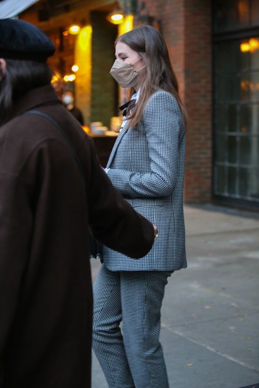 THOMASIN MCKENZIE Out and About in New York 10/28/2021