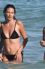 THYLANE BLONDEAU in Bikini at a Beach in Miami 12/30/2021