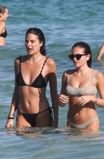 THYLANE BLONDEAU in Bikini at a Beach in Miami 12/30/2021