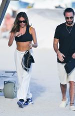 THYLANE BLONDEO Leaves a Beach in Miami 12/28/2021