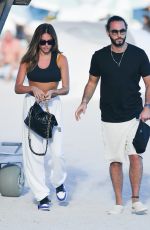 THYLANE BLONDEO Leaves a Beach in Miami 12/28/2021