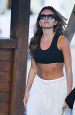THYLANE BLONDEO Leaves a Beach in Miami 12/28/2021