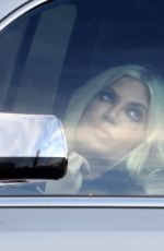 TORI SPELLING Out Driving in Woodland Hills 12/17/2021