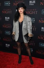 TRISTIN MAYS at Silent Night Special Screening in Los Angeles 11/30/2021
