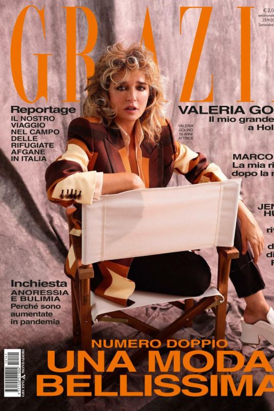 VALERIA GOLINO in Grazia Magazine, Italy September 2021