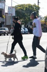 VANESSA HUDGENS and Cole Tucker Out for Lunch with Friends in Los Feliz 12/26/2021