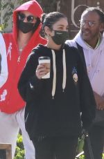 VANESSA HUDGENS and Cole Tucker Out for Lunch with Friends in Los Feliz 12/26/2021