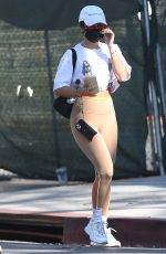 VANESSA HUDGENS Heading to a Gym in Los Angeles 12/06/2021