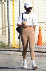 VANESSA HUDGENS Heading to a Gym in Los Angeles 12/06/2021