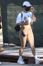 VANESSA HUDGENS Heading to a Gym in Los Angeles 12/06/2021