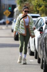 VANESSA HUDGENS in Leggings Leaves a Gym in West Hollywood 12/16/2021