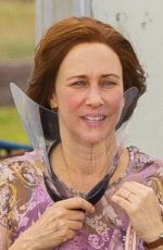 VERA FARMIGA on the Set of Five Days at Memorial in New Orleans 12/21/2021