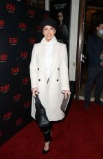 VICKY PATTISON Arrives at 222 Press Night in London 12/10/2021