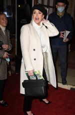 VICKY PATTISON Arrives at 222 Press Night in London 12/10/2021