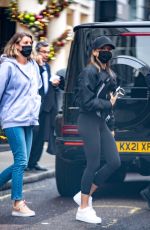 VICTORIA BECKHAM Out Shopping on Dover Street in London 12/03/2021