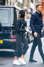 VICTORIA BECKHAM Out Shopping on Dover Street in London 12/03/2021