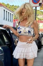 VICTORIA SILVSTEDT Out in St. Barth 12/27/2021