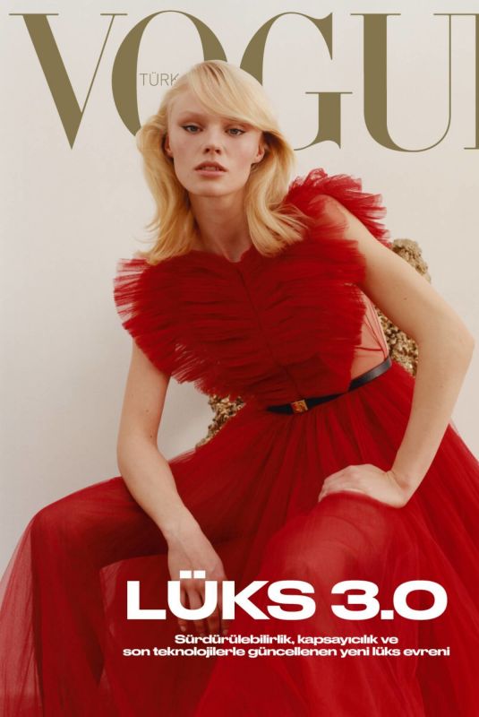 VILMA SJOBERG for Vogue Magazine, Turkey December 2021