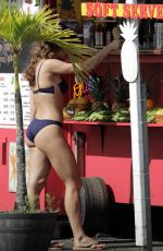 VIOLETTA KOMYSHAN in Bikini on Vacation in Hawaii 12/14/2021