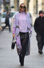 VOGUE WILLIAMS Arrives at Global Radio Studios in London 12/02/2021