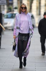 VOGUE WILLIAMS Arrives at Global Radio Studios in London 12/02/2021