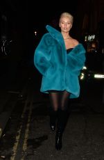 WALLIS DAY Arrives at Vas J Morgans Party in London 12/02/2021