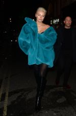 WALLIS DAY Arrives at Vas J Morgans Party in London 12/02/2021
