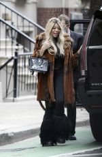 WENDY WILLIAMS Out with Her Son in New York 12/27/2021