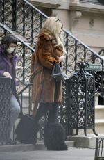 WENDY WILLIAMS Out with Her Son in New York 12/27/2021