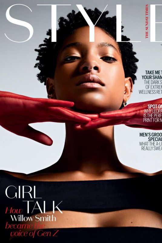 WILLOW SMITH in Sunday Times Style Magazine, August 2021