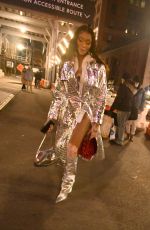 WINNIE HARLOW Arrives at MSG in New York 12/23/2021