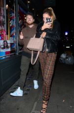 ZARA MCDERMOTT at La Boga Negra in London 12/18/2021