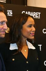 ZAWE ASHTON and Tom Hiddleston at The Kit Kat Club Press Night in London 12/12/2021